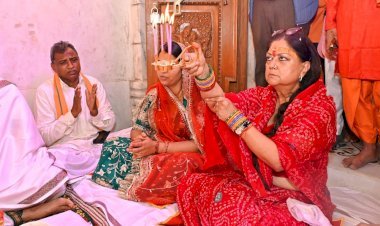 कहा कोई भी लक्ष्य छोटा नहीं, राजस्थान की राजनीति में पुराने अंदाज में लौटीं वसुन्धरा राजे