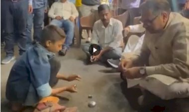 जादूगर के जादू में उलझे भाजपा नेता सतीश पूनिया, देखें मजेदार वीडियो
