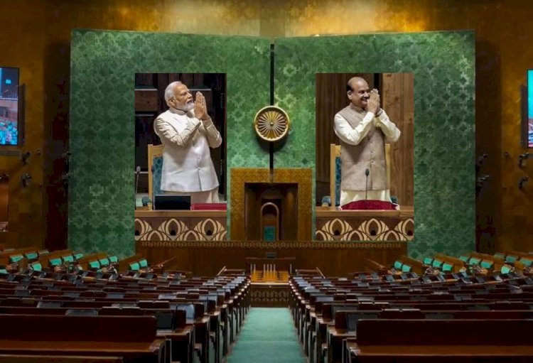 पीएम मोदी ने किया नए संसद भवन का उद्घाटन, बताया लोकतंत्र का मंदिर