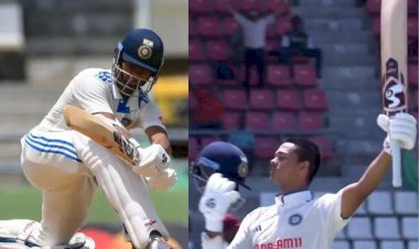यशस्वी जायसवाल ने ठोका शतक, वेस्टइंडीज के खिलाफ भारत की सबसे बड़ी ओपनिंग पार्टनरशिप