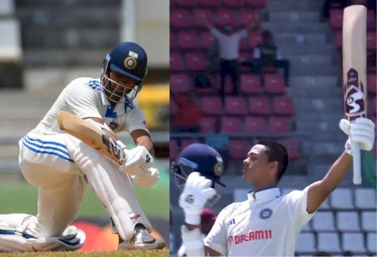यशस्वी जायसवाल ने ठोका शतक, वेस्टइंडीज के खिलाफ भारत की सबसे बड़ी ओपनिंग पार्टनरशिप