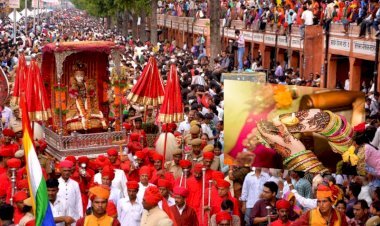 महिलाएं रचाएंगी पिया के नाम की मेहंदी, निकलेगी शाही ठाट-बाठ से तीज माता की सवारी