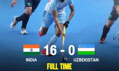 भारत ने उज्बेकिस्तान को 16-0 से हराया, स्वर्ण पदक और पेरिस ओलंपिक की सीधी बर्थ के लिए उठाया कदम