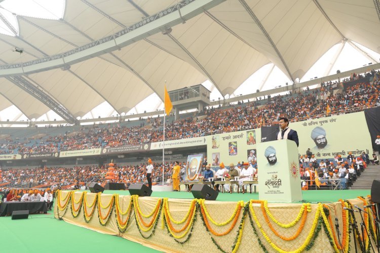 rajyavardhan singh rathore speech in jln stadium at tan singh jayanti samroh delhi