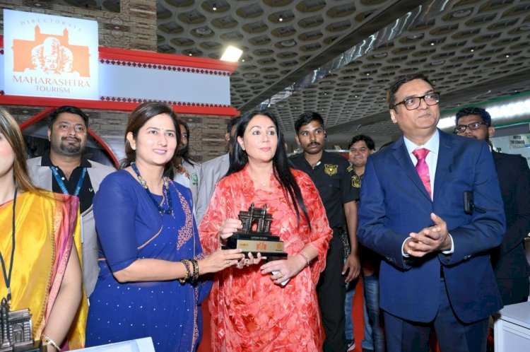 राजस्थान टूरिज्म को मिला सर्वश्रेष्ठ डिजाइन और सजावट का पुरस्कार