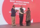 पर्यटन विभाग की प्रमुख शासन सचिव ने नई दिल्ली में किया पुरस्कार ग्रहण