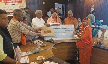 महिला दिवस पर प्रधानमंत्री आवास योजना-शहरी के पात्र लाभार्थियों को बकाया किश्त के रूप में दिए 26.87 करोड़ रुपए