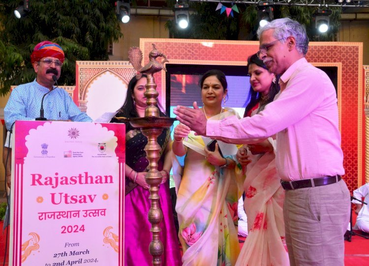 बीकानेर हाउस के चांदनी बाग में राजस्थान उत्सव-2024 का आयोजन— प्रमुख आवासीय आयुक्त ने किया उत्सव का शुभारंभ