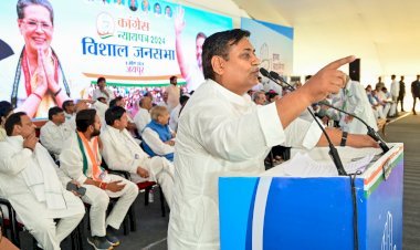 राजस्थान में किसानों के साथ वादा खिलाफी पर कांग्रेस ने भाजपा को घेरा