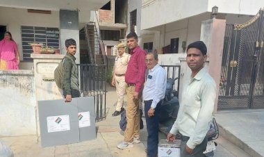 होम वोटिंग के चौथे दिन जयपुर में 95 एवं जयपुर ग्रामीण में 96 फीसदी से ज्यादा हुआ मतदान