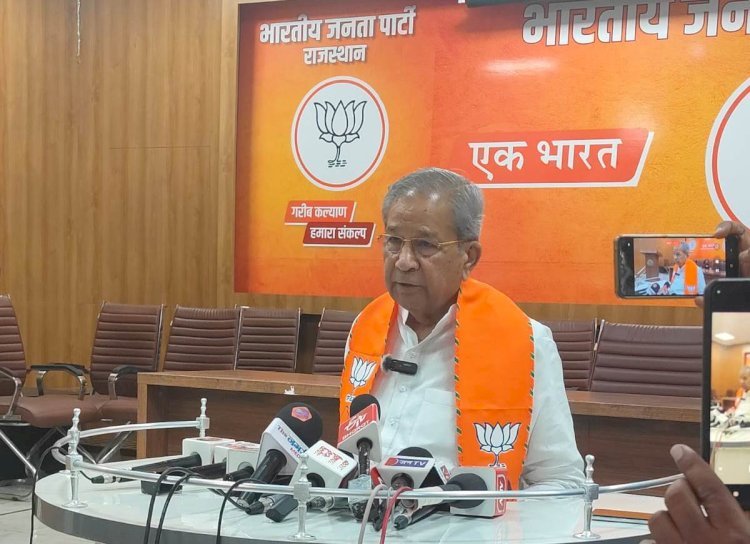 भाजपा प्रचंड बहुमत से सत्ता में आएगी , मान्यता प्राप्त राष्ट्रीय पार्टी कांग्रेस अपने हक़ वाली सीटें भी नहीं ला पायेगी : घनश्याम तिवाड़ी