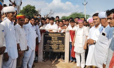 राज्य में सड़कों के सुदृढ़ीकरण और चहुंमुखी विकास के लिए प्रतिबद्ध: मंत्री जोगाराम पटेल