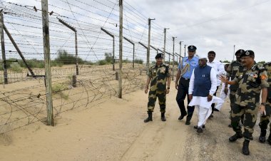 BSF जवानों से संवाद, सुरक्षा और विकास पर जोर