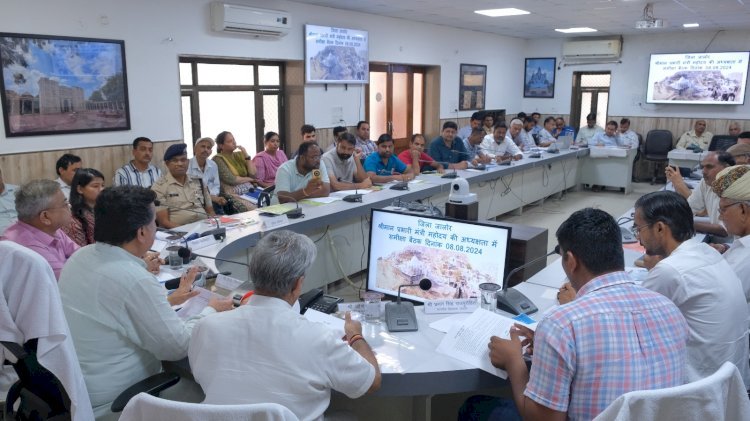 बजट घोषणाओं की क्रियान्विति तय समय सीमा में पूर्ण करें-जालोर प्रभारी मंत्री बजट घोषणाओं की क्रियान्विति के लिए अधिकारी योजनाबद्ध रूप से कार्य करें -मुख्य सचेतक