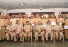 103 पुलिस कर्मी सम्मानित