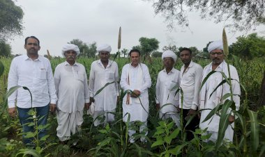 संसदीय कार्य मंत्री का लूणी दौरा