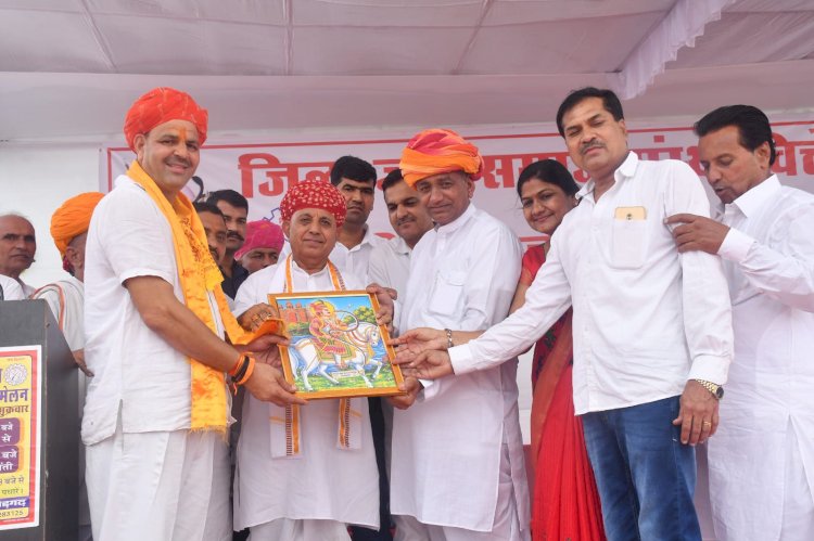 केंद्रीय कृषि राज्य मंत्री भागीरथ चौधरी