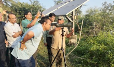 भजनलाल शर्मा ने केवलादेव घना राष्ट्रीय उद्यान का किया भ्रमण