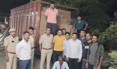 उदयपुर पुलिस और DST ने 50 लाख की अवैध शराब की जब्त, 4 पकड़े