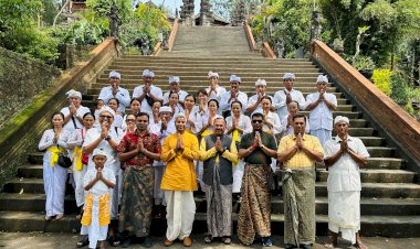 वासुदेव देवनानी  इंडोनेशिया पहुंचे ,मंदिरों के दर्शन किए