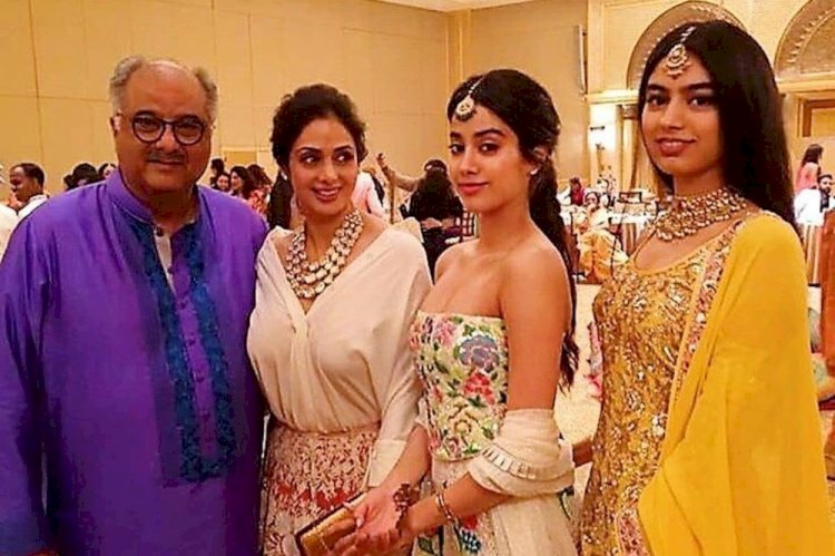 Boney Kapoor's family