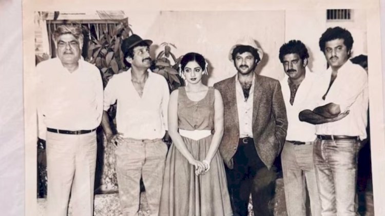 Boney Kapoor  old pic