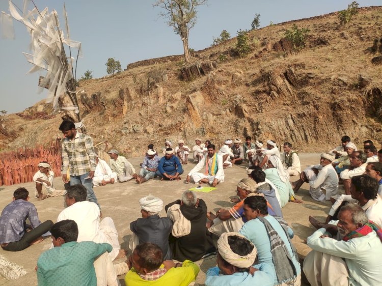 भाखर गरासिया समाज की बैठक में विकास और शिक्षा पर चर्चा