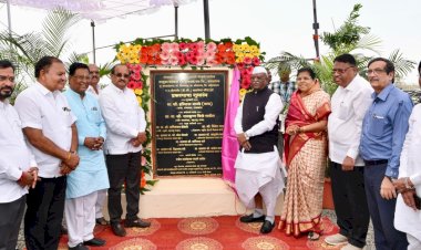 राज्यपाल ने गोदावरी दुग्ध इकाई और दुग्ध शुद्धिकरण मशीन का शिलान्यास किया