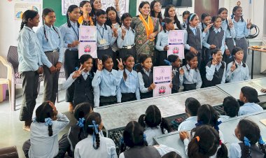 उदयपुर में छात्राओं को मासिक धर्म स्वच्छता, सुरक्षा का ज्ञान