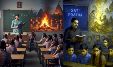 पाठ्यक्रम में सती प्रथा का गलत चित्रण, समाज में विद्वेष बीज