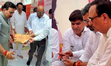 अजमेर में वृद्धाश्रम भूमि पूजन, UGPF ने बताए सेवा कार्य