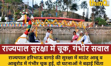 राजस्थान के राज्यपाल की सुरक्षा पर उठे सवाल: नक्की झील और आबूरोड दौरे में नियमों की अनदेखी