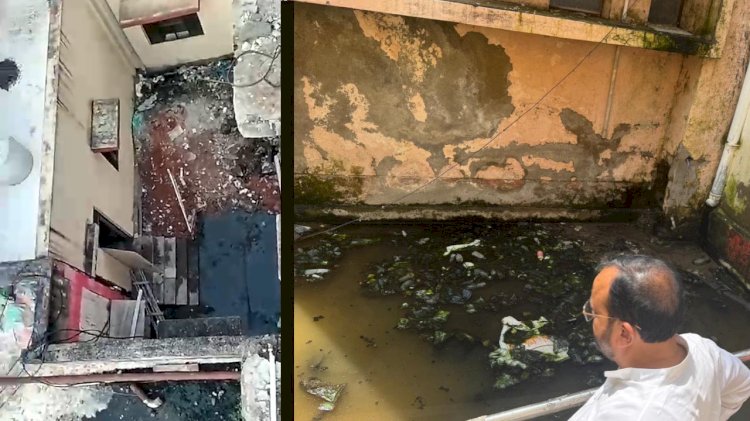 महिला वार्ड का टॉयलेट आपको घृणा और जुगुप्सा से भर देगा