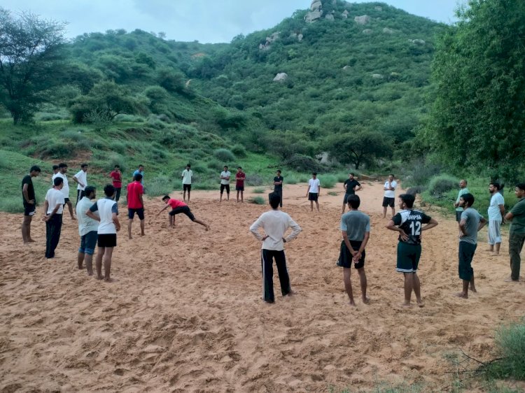 भेव में श्री क्षत्रिय युवक संघ का चार दिवसीय प्रशिक्षण शिविर