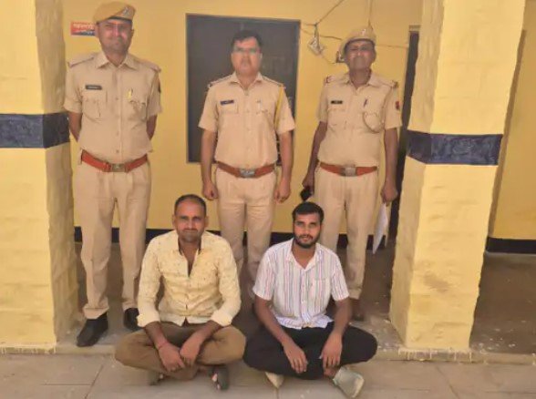 चितलवाना पुलिस ने दो इनामी ड्रग तस्करों को दबोचा