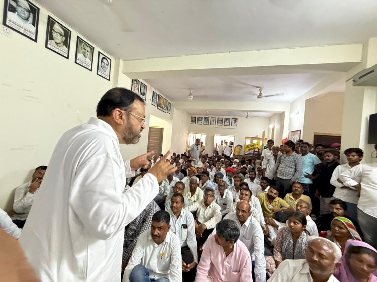 कांग्रेस का 'वोट चोर गद्दी छोड़' अभियान: लोढ़ा ने चुनाव आयोग पर उठाए सवाल
