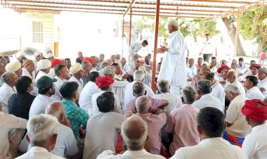 किसान सम्मेलन में धरतीपुत्रों ने भरी हुंकार