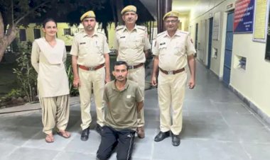 भीनमाल पुलिस ने फर्जी पेपर प्रकरण के इनामी बदमाश को पकड़ा