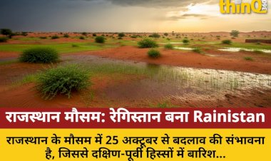 राजस्थान: मौसम बदलेगा, रेगिस्तान में हरियाली का नया दौर