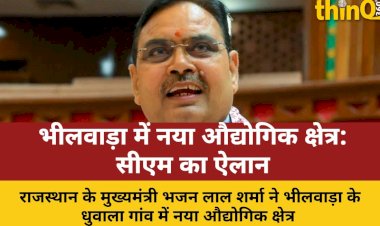 भीलवाड़ा में नया औद्योगिक क्षेत्र, गैर-प्रदूषणकारी इकाइयों को बढ़ावा
