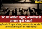 SC का आदेश: स्कूल, अस्पताल से आवारा कुत्ते हटाए जाएं, हाईवे से जानवर भी