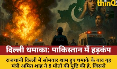 दिल्ली धमाके से पाकिस्तान में खलबली, सीमा पर सुरक्षा बढ़ाई