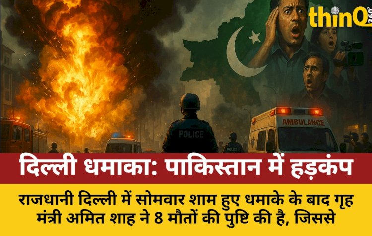 दिल्ली धमाके से पाकिस्तान में खलबली, सीमा पर सुरक्षा बढ़ाई