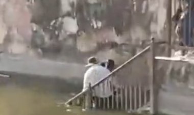 आमेर मावठे में डूबते युवक को सिविल डिफेंस ने बचाया