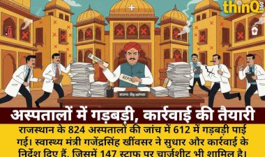 राजस्थान के 612 अस्पतालों में गड़बड़ी, मंत्री ने मांगी रिपोर्ट
