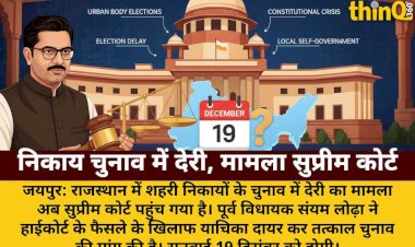 राजस्थान निकाय चुनाव देरी: सुप्रीम कोर्ट करेगा सुनवाई