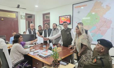 सिरोही में नरेगा बचाने के लिए कांग्रेस का बड़ा प्रदर्शन, कलेक्टर और एसपी को सौंपा ज्ञापन