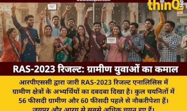 RAS-2023 रिजल्ट एनालिसिस: ग्रामीण युवाओं का दबदबा, 56 प्रतिशत चयनित अभ्यर्थी गांवों से