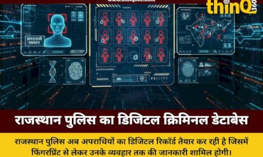 क्रिमिनल की पूरी कुंडली तैयार कर रही राजस्थान पुलिस: मामूली अपराध भी पड़ेगा भारी, बदमाशों का पूरा रिकॉर्ड होगा डिजिटल