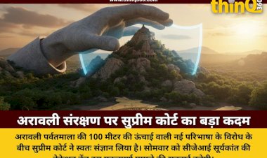 अरावली विवाद पर सुप्रीम कोर्ट ने लिया स्वतः संज्ञान: सीजेआई सूर्यकांत की वेकेशन बेंच कल करेगी सुनवाई, नई परिभाषा का हो रहा विरोध